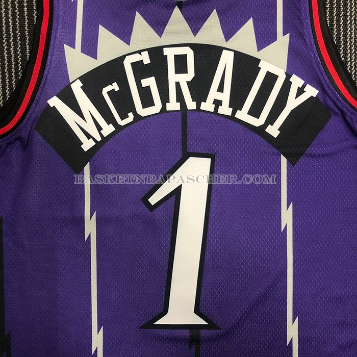 Maillot Tornto Raptors Tracy McGrady NO 1 Classic Edition Volet